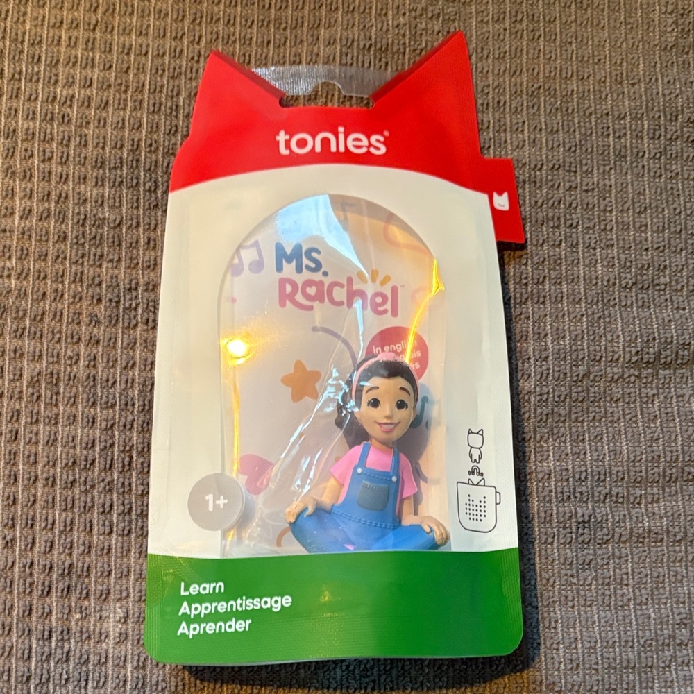 Tonies Ms. Rachel Interactive Learning Toy - Pink and Blue